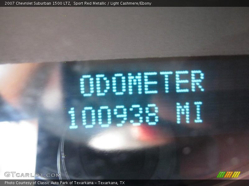 Sport Red Metallic / Light Cashmere/Ebony 2007 Chevrolet Suburban 1500 LTZ