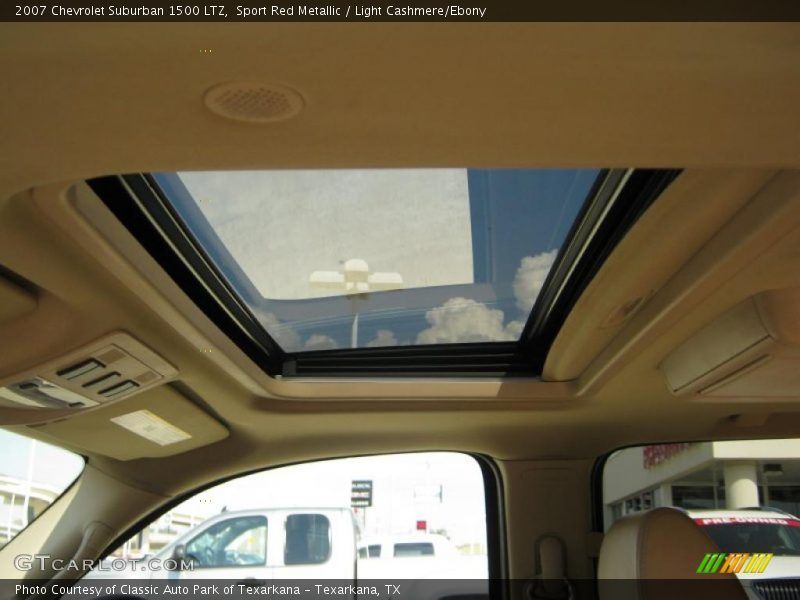 Sport Red Metallic / Light Cashmere/Ebony 2007 Chevrolet Suburban 1500 LTZ