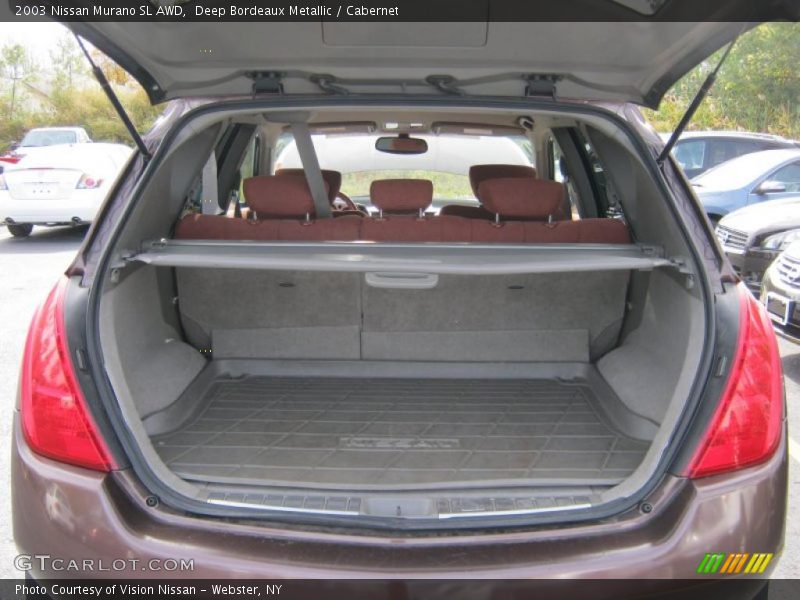  2003 Murano SL AWD Trunk