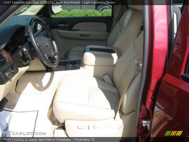 Sport Red Metallic / Light Cashmere/Ebony 2007 Chevrolet Suburban 1500 LTZ