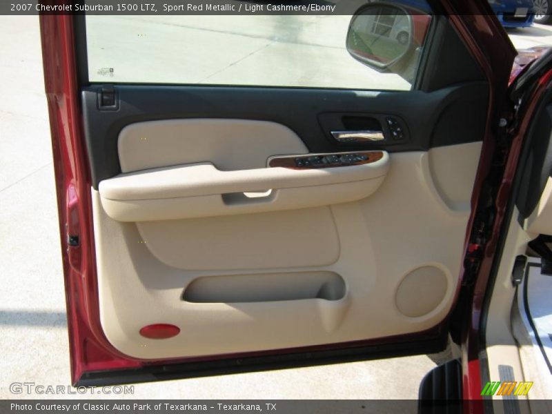 Sport Red Metallic / Light Cashmere/Ebony 2007 Chevrolet Suburban 1500 LTZ