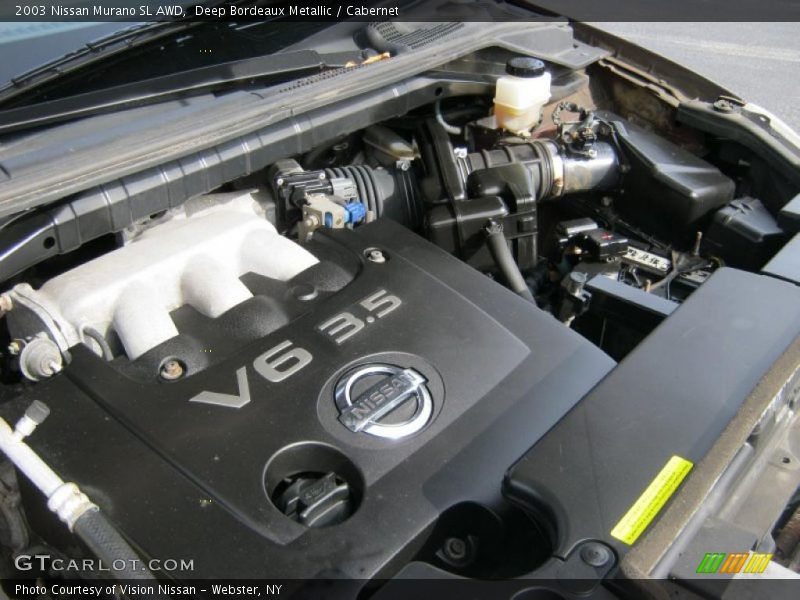  2003 Murano SL AWD Engine - 3.5 Liter DOHC 24-Valve V6