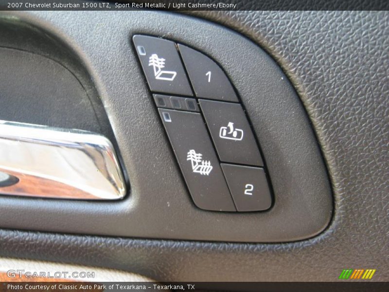 Sport Red Metallic / Light Cashmere/Ebony 2007 Chevrolet Suburban 1500 LTZ
