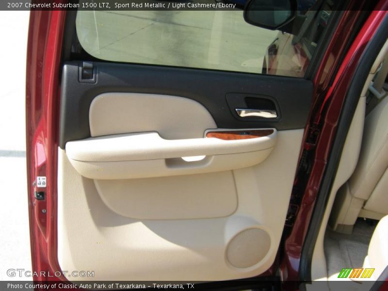 Sport Red Metallic / Light Cashmere/Ebony 2007 Chevrolet Suburban 1500 LTZ