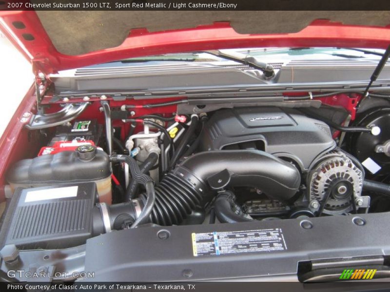 Sport Red Metallic / Light Cashmere/Ebony 2007 Chevrolet Suburban 1500 LTZ