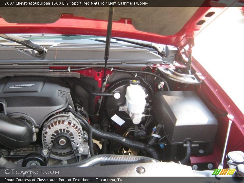 Sport Red Metallic / Light Cashmere/Ebony 2007 Chevrolet Suburban 1500 LTZ