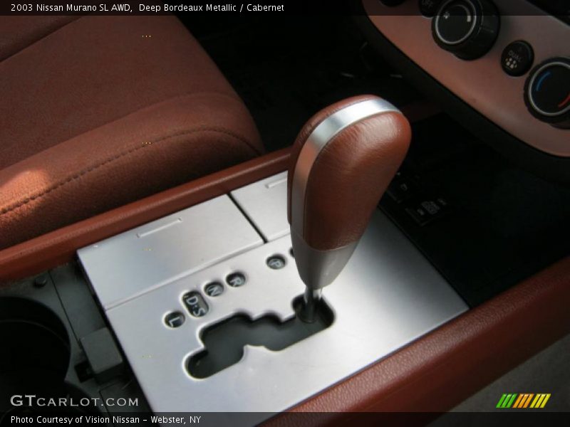  2003 Murano SL AWD CVT Automatic Shifter