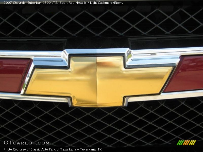 Sport Red Metallic / Light Cashmere/Ebony 2007 Chevrolet Suburban 1500 LTZ