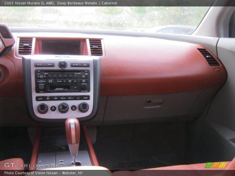 Deep Bordeaux Metallic / Cabernet 2003 Nissan Murano SL AWD