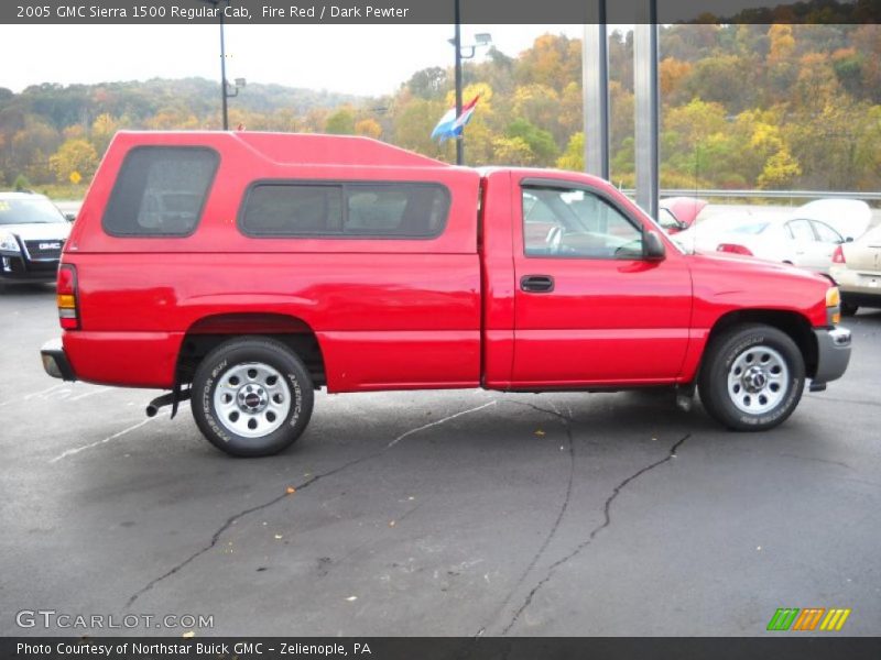 Fire Red / Dark Pewter 2005 GMC Sierra 1500 Regular Cab