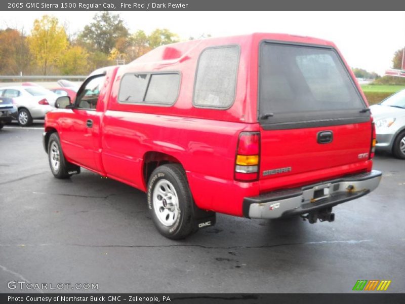 Fire Red / Dark Pewter 2005 GMC Sierra 1500 Regular Cab