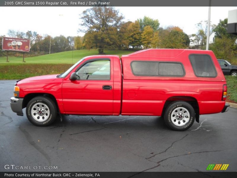 Fire Red / Dark Pewter 2005 GMC Sierra 1500 Regular Cab
