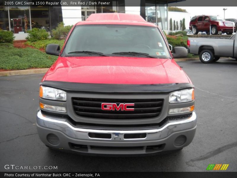 Fire Red / Dark Pewter 2005 GMC Sierra 1500 Regular Cab