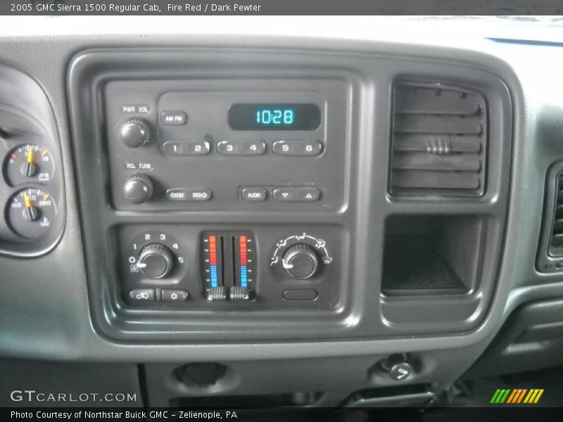 Fire Red / Dark Pewter 2005 GMC Sierra 1500 Regular Cab
