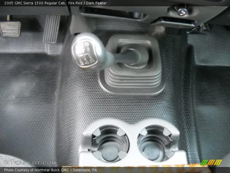 Fire Red / Dark Pewter 2005 GMC Sierra 1500 Regular Cab