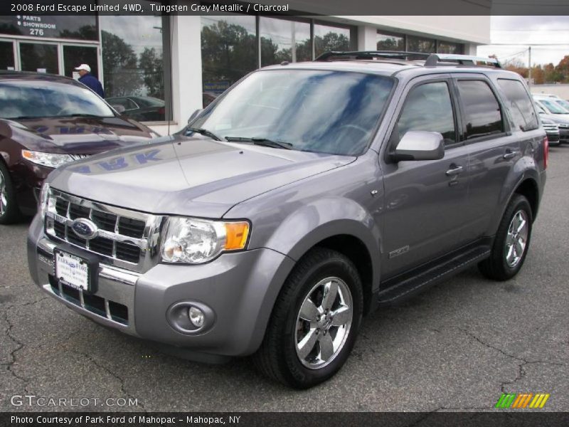 Tungsten Grey Metallic / Charcoal 2008 Ford Escape Limited 4WD