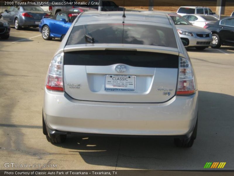 Classic Silver Metallic / Gray 2008 Toyota Prius Hybrid