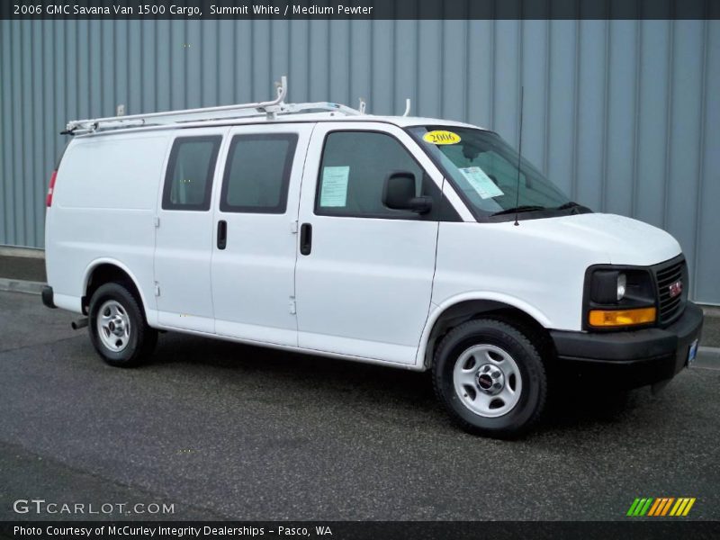 Summit White / Medium Pewter 2006 GMC Savana Van 1500 Cargo
