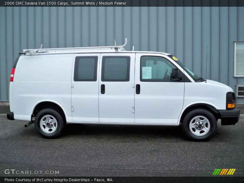 Summit White / Medium Pewter 2006 GMC Savana Van 1500 Cargo