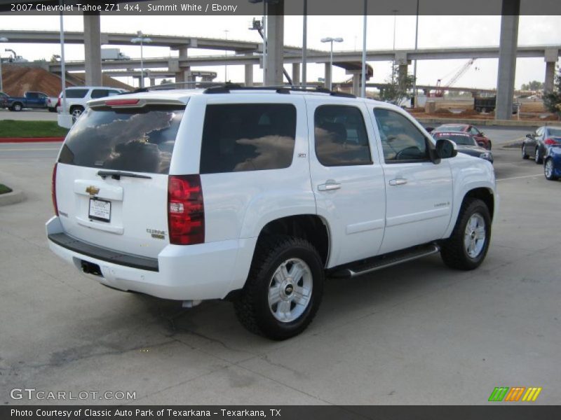 Summit White / Ebony 2007 Chevrolet Tahoe Z71 4x4