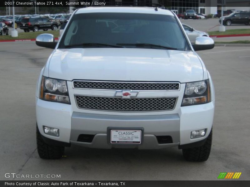 Summit White / Ebony 2007 Chevrolet Tahoe Z71 4x4