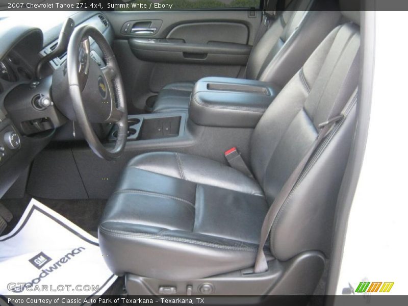 Summit White / Ebony 2007 Chevrolet Tahoe Z71 4x4