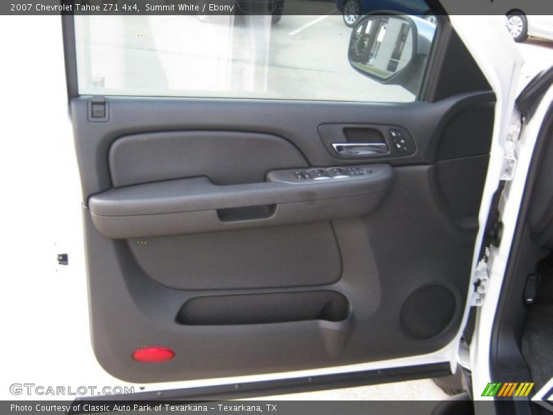 Summit White / Ebony 2007 Chevrolet Tahoe Z71 4x4