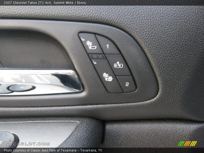 Summit White / Ebony 2007 Chevrolet Tahoe Z71 4x4