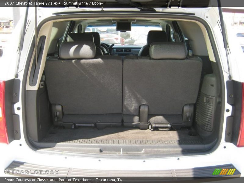 Summit White / Ebony 2007 Chevrolet Tahoe Z71 4x4