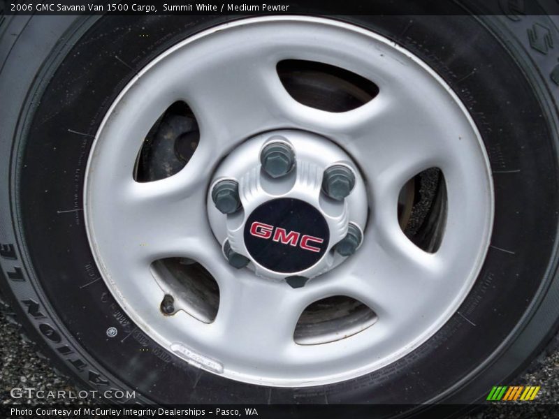 Summit White / Medium Pewter 2006 GMC Savana Van 1500 Cargo