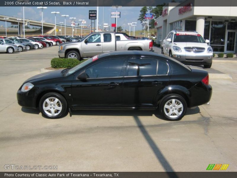 Black / Neutral 2006 Chevrolet Cobalt LS Sedan