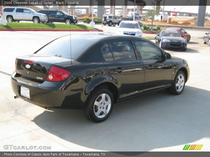 Black / Neutral 2006 Chevrolet Cobalt LS Sedan