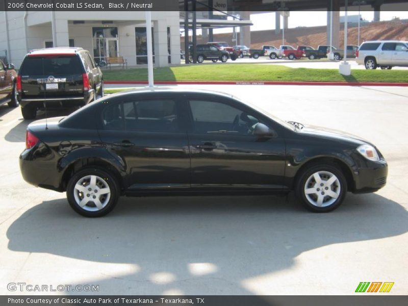 Black / Neutral 2006 Chevrolet Cobalt LS Sedan