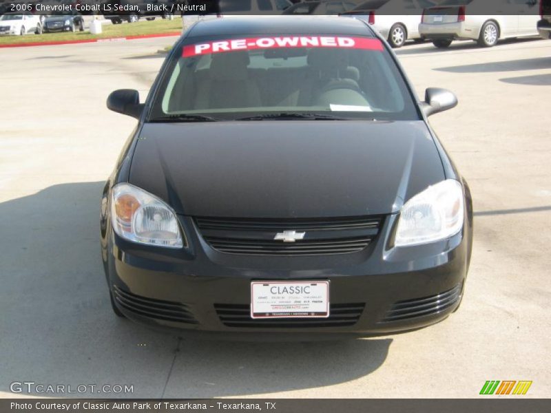 Black / Neutral 2006 Chevrolet Cobalt LS Sedan