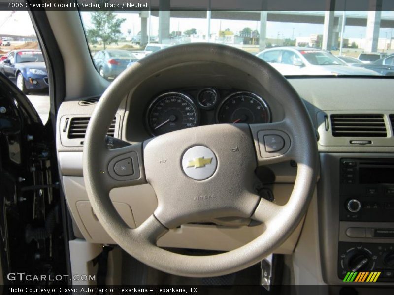 Black / Neutral 2006 Chevrolet Cobalt LS Sedan