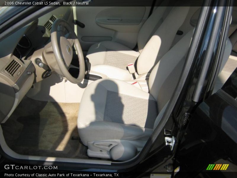 Black / Neutral 2006 Chevrolet Cobalt LS Sedan