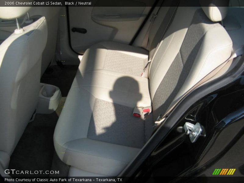 Black / Neutral 2006 Chevrolet Cobalt LS Sedan