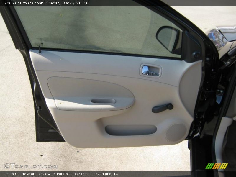 Black / Neutral 2006 Chevrolet Cobalt LS Sedan