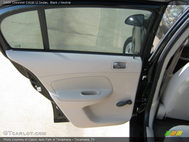 Black / Neutral 2006 Chevrolet Cobalt LS Sedan