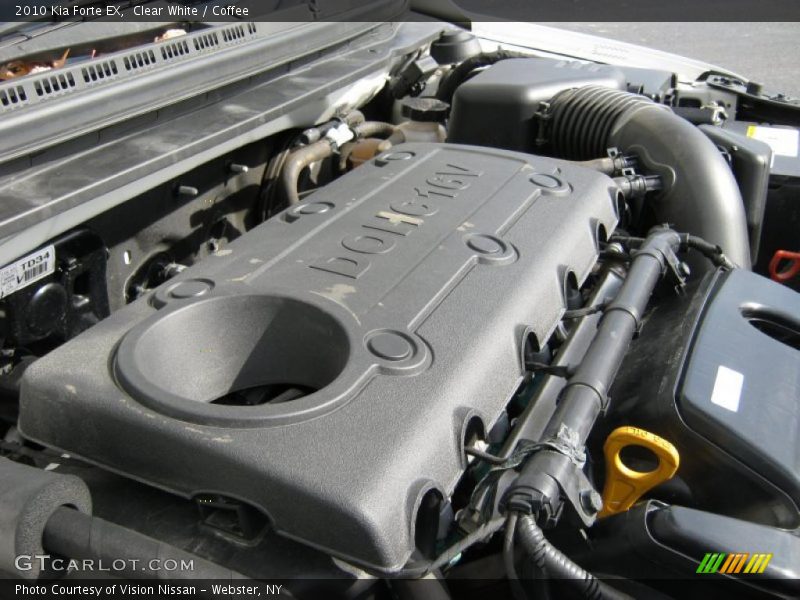  2010 Forte EX Engine - 2.0 Liter DOHC 16-Valve CVVT 4 Cylinder