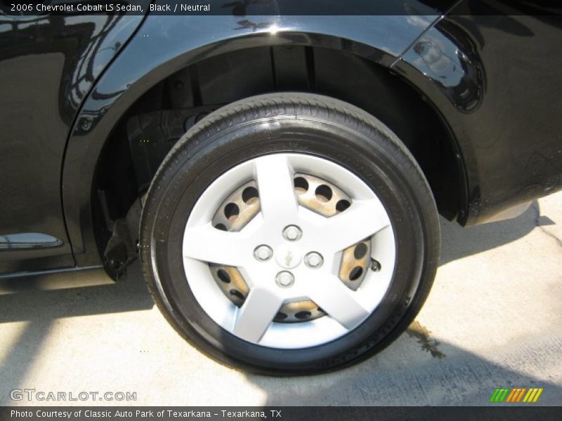 Black / Neutral 2006 Chevrolet Cobalt LS Sedan