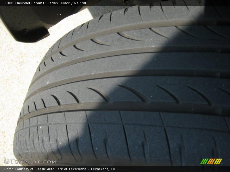 Black / Neutral 2006 Chevrolet Cobalt LS Sedan