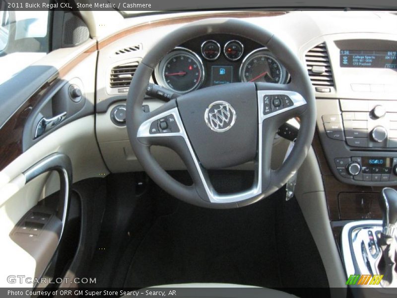  2011 Regal CXL Steering Wheel
