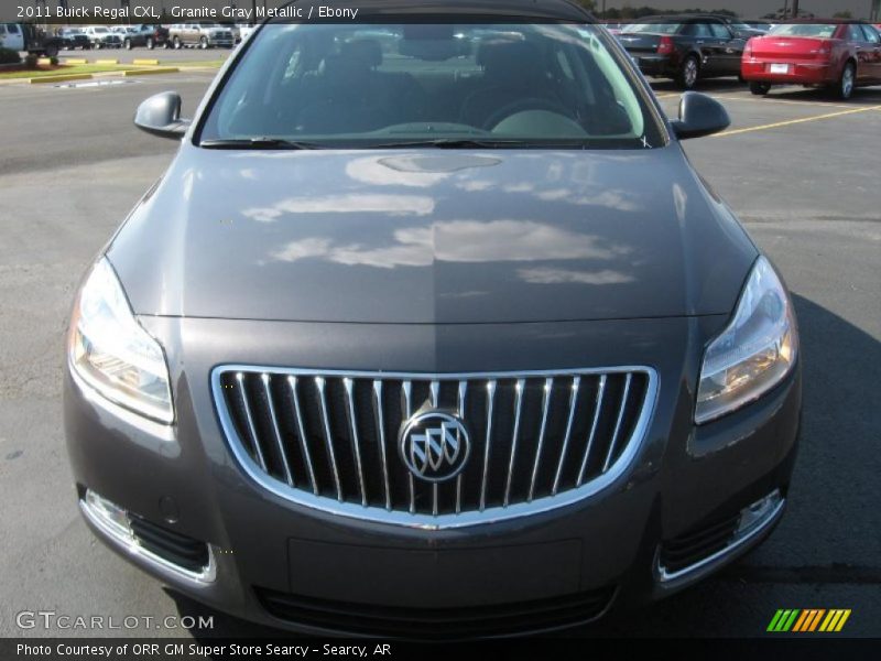 Granite Gray Metallic / Ebony 2011 Buick Regal CXL