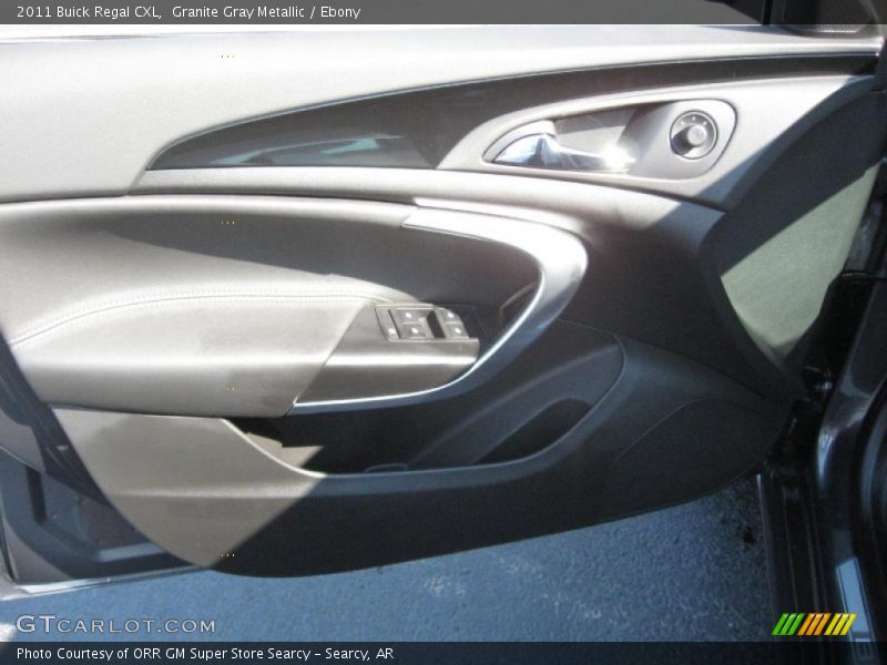 Granite Gray Metallic / Ebony 2011 Buick Regal CXL