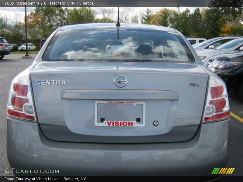 Magnetic Gray / Charcoal 2009 Nissan Sentra 2.0