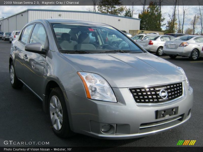 Magnetic Gray / Charcoal 2009 Nissan Sentra 2.0