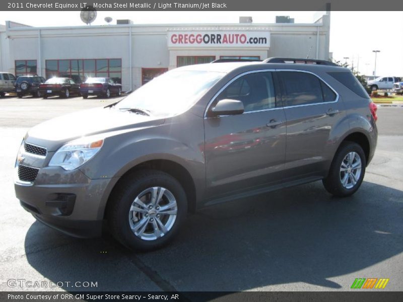 Mocha Steel Metallic / Light Titanium/Jet Black 2011 Chevrolet Equinox LT