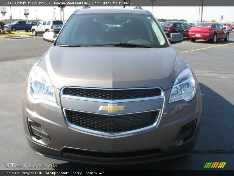 Mocha Steel Metallic / Light Titanium/Jet Black 2011 Chevrolet Equinox LT