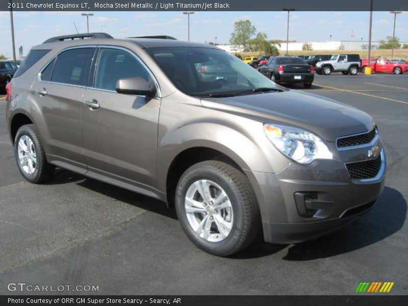 Mocha Steel Metallic / Light Titanium/Jet Black 2011 Chevrolet Equinox LT